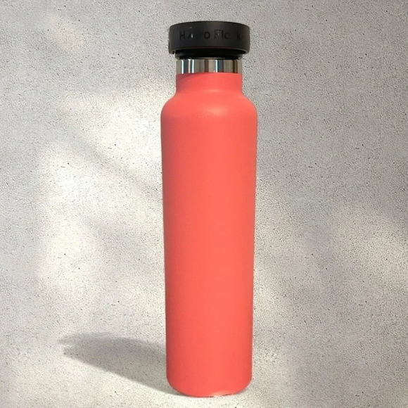 Hydro Flask 24oz Standard Mouth Flex Cap Bottle Tumbler Insulated, Hibiscus - Picture 3 of 9